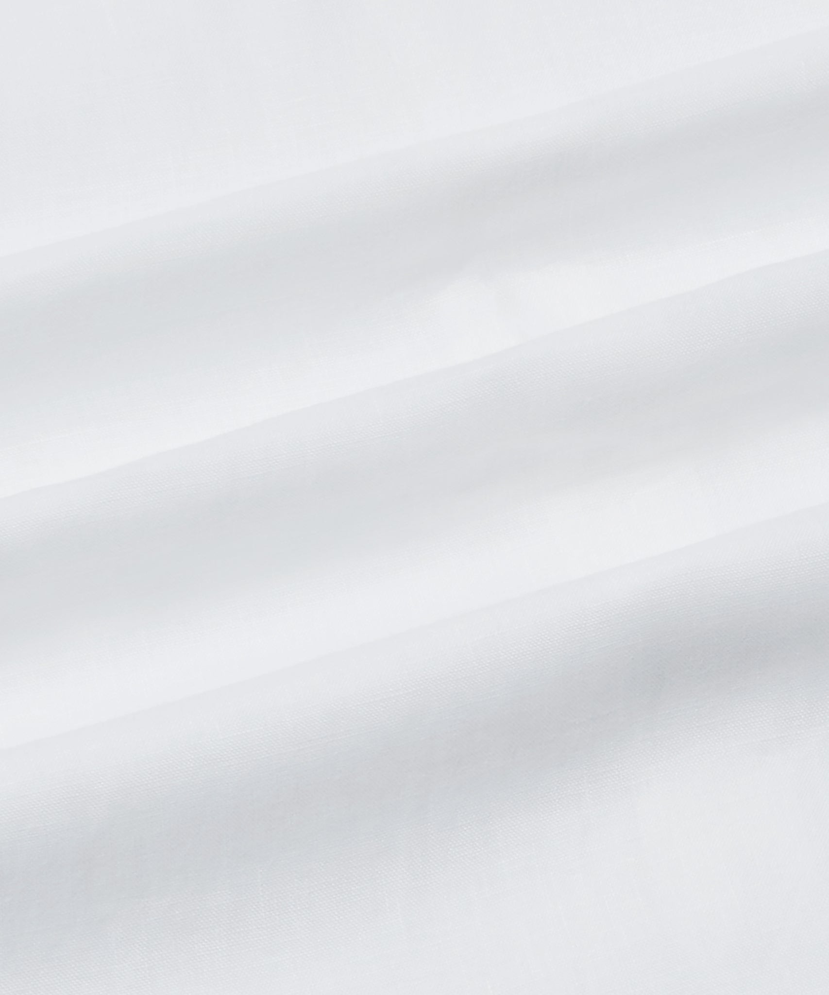 White Tailored Fit Essential Linen Formal Shirt